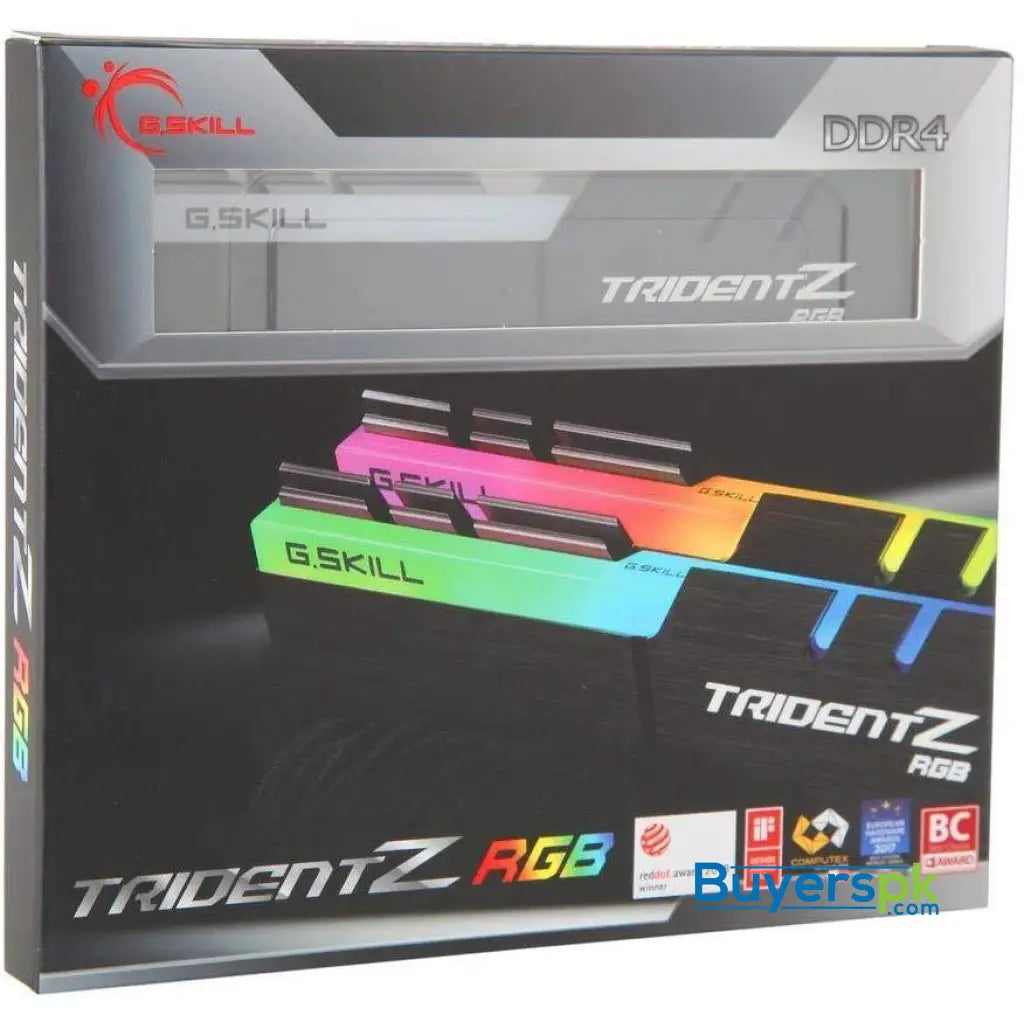 G.SKILL Trident Z RGB 32GB (2x16GB) 288-Pin DDR4 3000 MHz F4-3000C16D-32GTZR - RAM G.SKILL Trident Z RGB 32GB (2x16GB) 288-Pin DDR4 3000 MHz F4-3000C16D-32GTZR - RAM